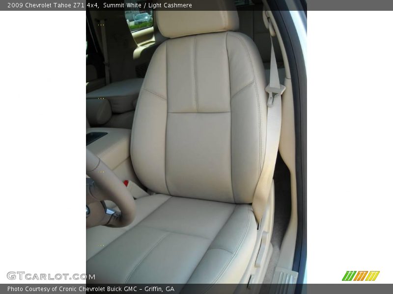 Summit White / Light Cashmere 2009 Chevrolet Tahoe Z71 4x4
