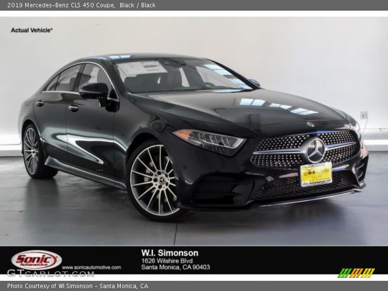 Black / Black 2019 Mercedes-Benz CLS 450 Coupe