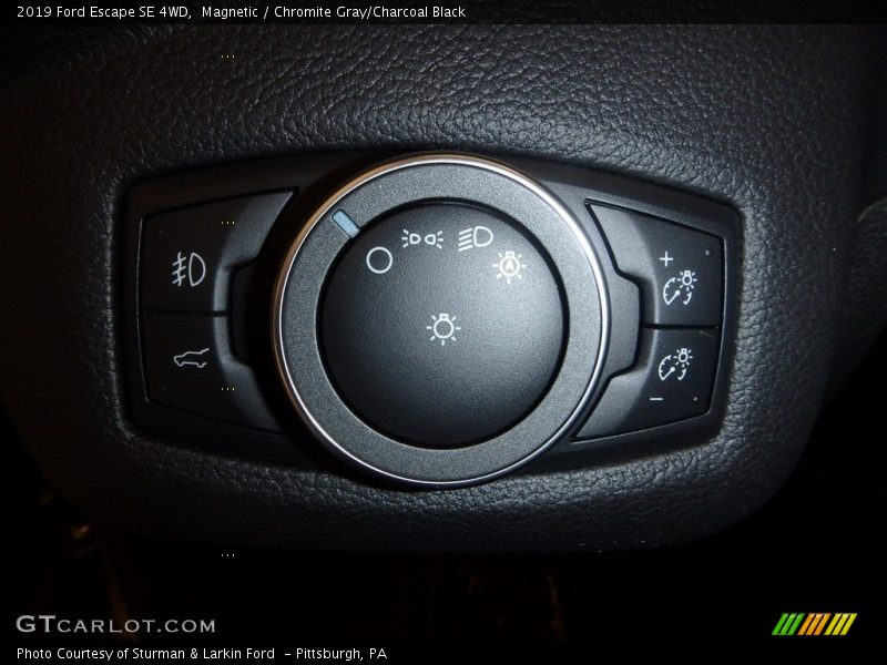 Magnetic / Chromite Gray/Charcoal Black 2019 Ford Escape SE 4WD