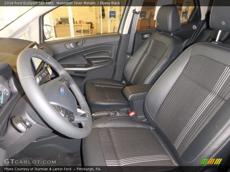 Front Seat of 2019 EcoSport SES 4WD
