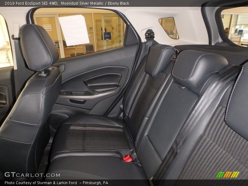 Rear Seat of 2019 EcoSport SES 4WD