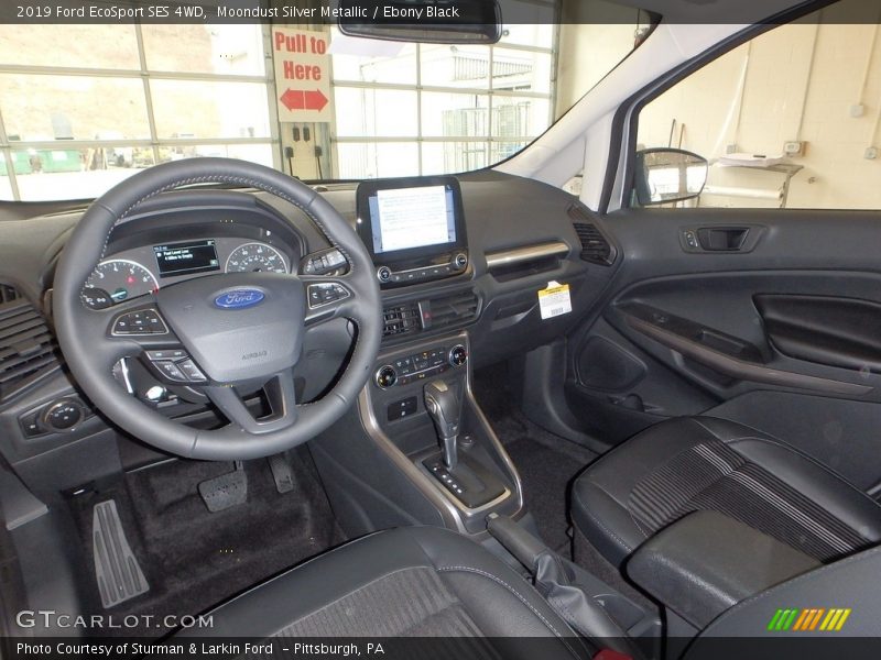 Dashboard of 2019 EcoSport SES 4WD