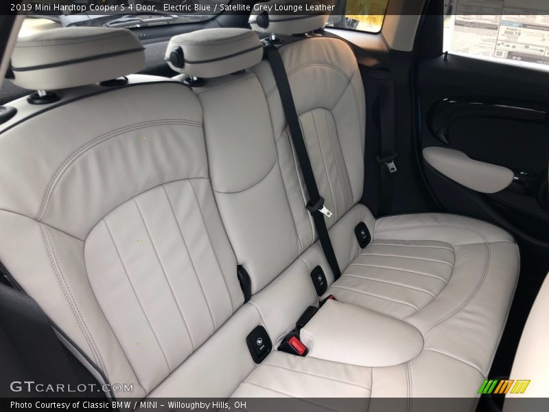 Rear Seat of 2019 Hardtop Cooper S 4 Door