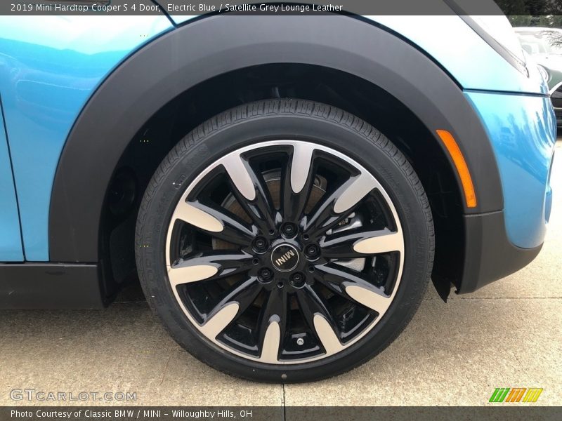 Electric Blue / Satellite Grey Lounge Leather 2019 Mini Hardtop Cooper S 4 Door