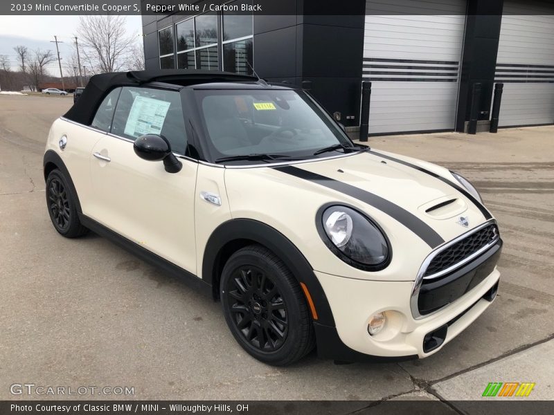  2019 Convertible Cooper S Pepper White