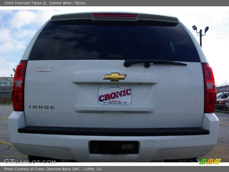 Summit White / Ebony 2009 Chevrolet Tahoe LS