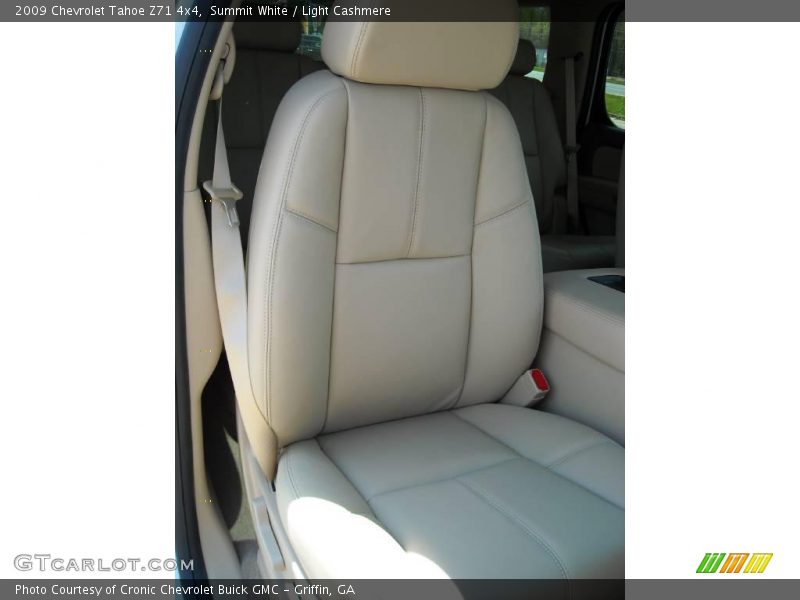 Summit White / Light Cashmere 2009 Chevrolet Tahoe Z71 4x4