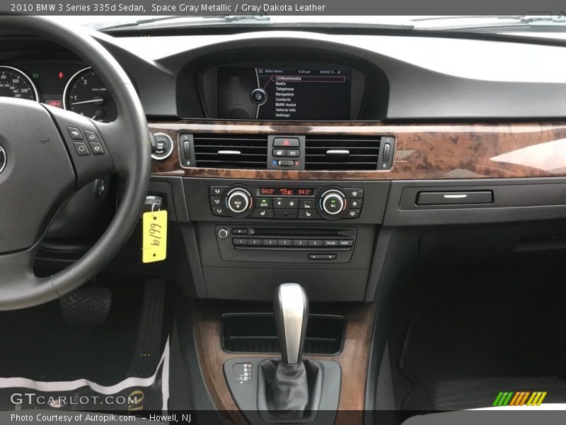 Space Gray Metallic / Gray Dakota Leather 2010 BMW 3 Series 335d Sedan