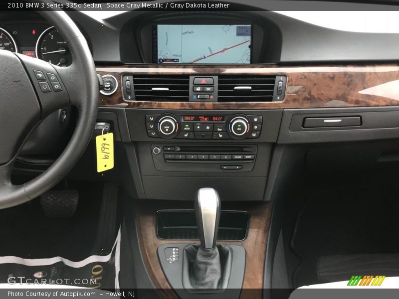 Space Gray Metallic / Gray Dakota Leather 2010 BMW 3 Series 335d Sedan