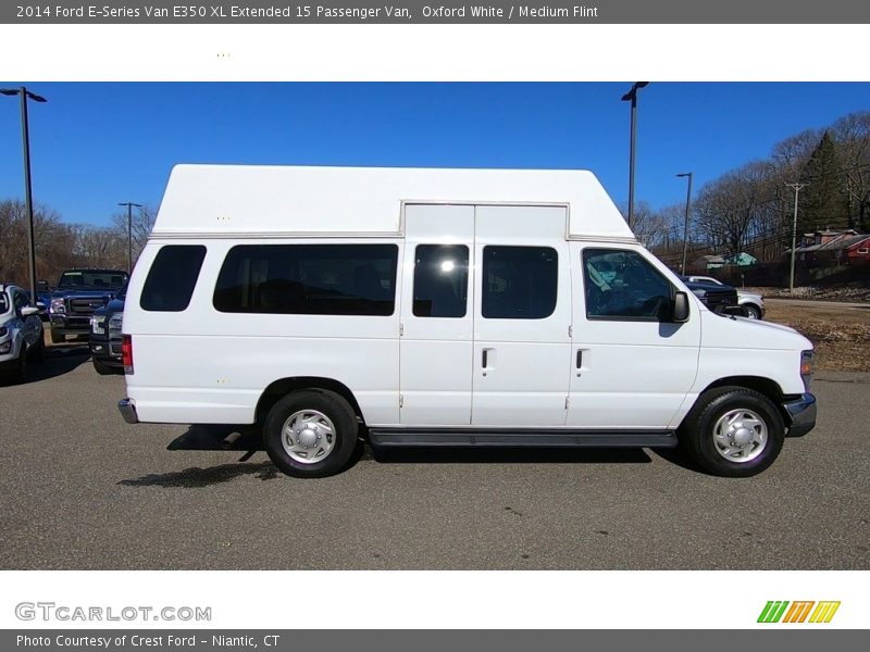 Oxford White / Medium Flint 2014 Ford E-Series Van E350 XL Extended 15 Passenger Van