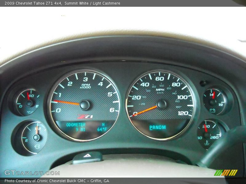Summit White / Light Cashmere 2009 Chevrolet Tahoe Z71 4x4