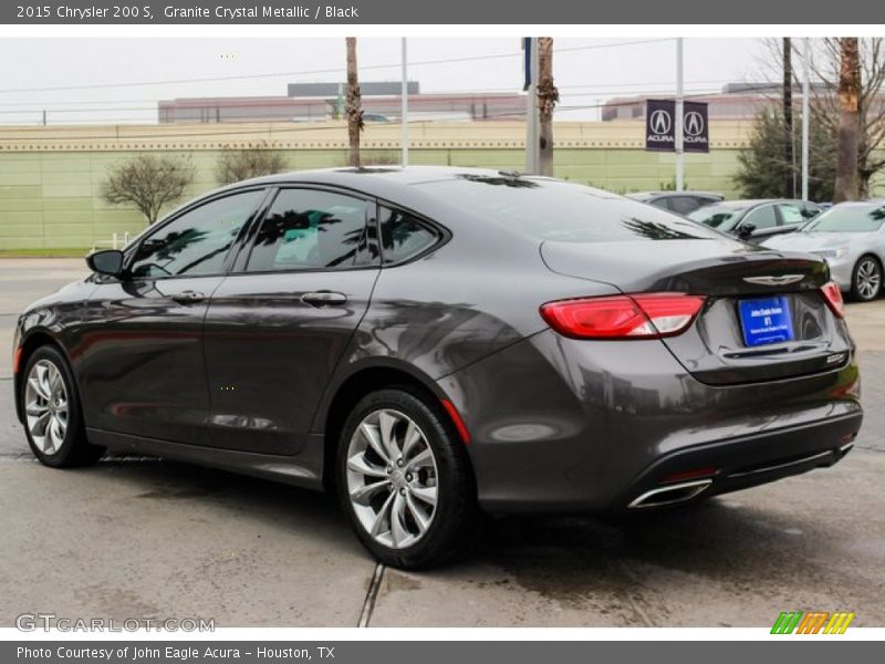 Granite Crystal Metallic / Black 2015 Chrysler 200 S