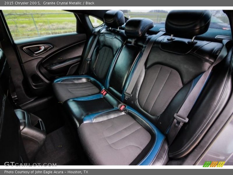 Granite Crystal Metallic / Black 2015 Chrysler 200 S