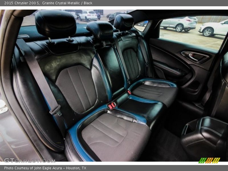 Granite Crystal Metallic / Black 2015 Chrysler 200 S