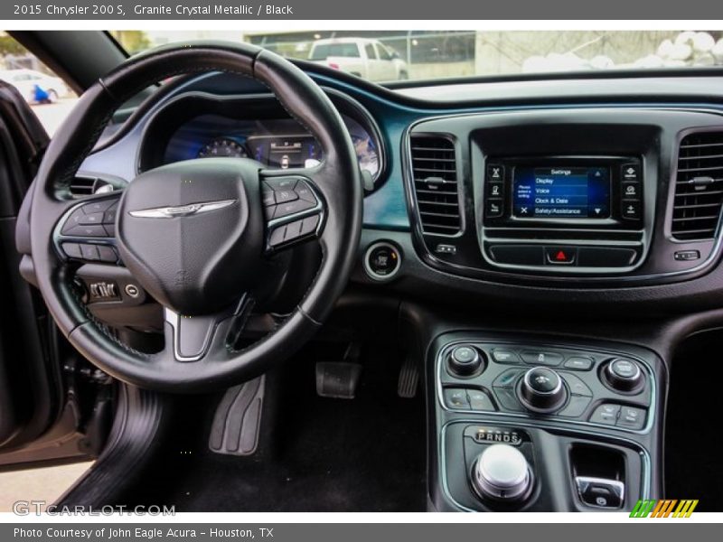 Granite Crystal Metallic / Black 2015 Chrysler 200 S