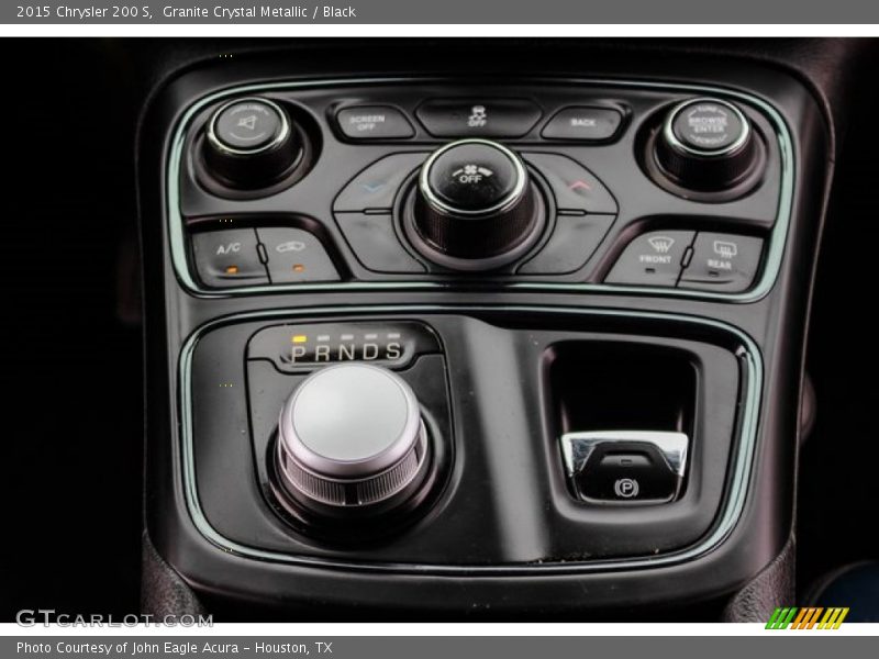 Granite Crystal Metallic / Black 2015 Chrysler 200 S