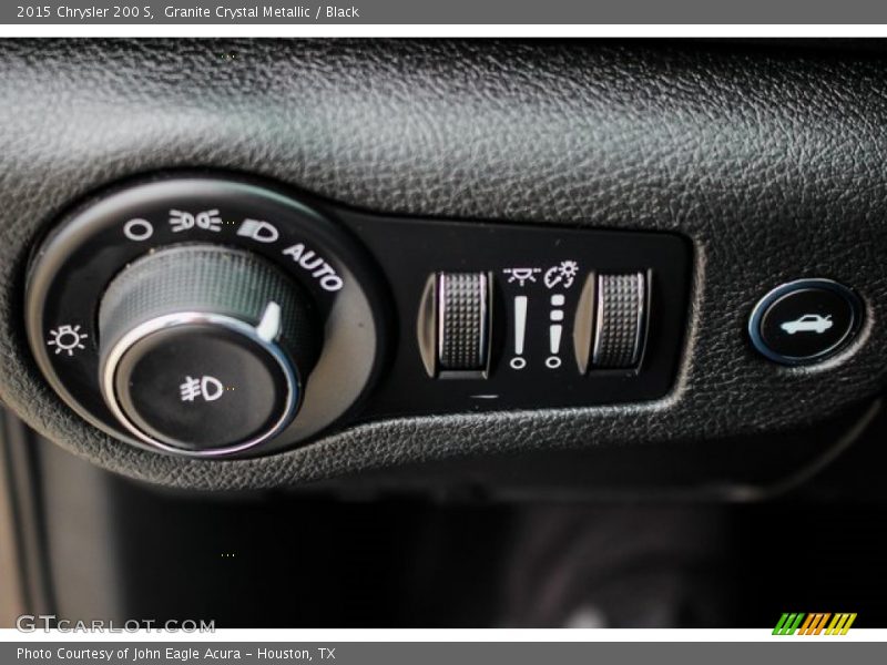 Granite Crystal Metallic / Black 2015 Chrysler 200 S