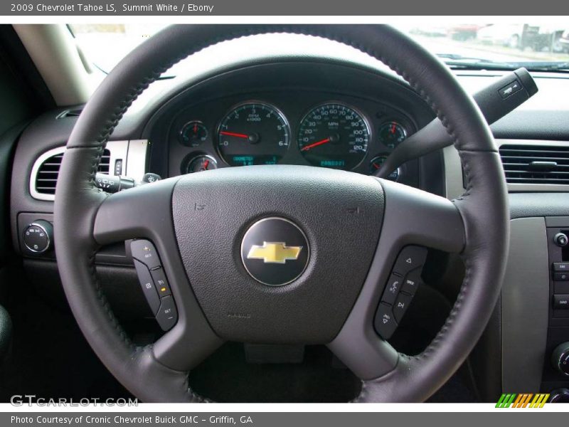 Summit White / Ebony 2009 Chevrolet Tahoe LS