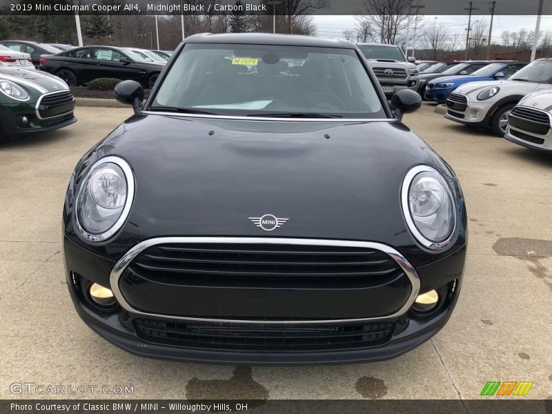 Midnight Black / Carbon Black 2019 Mini Clubman Cooper All4