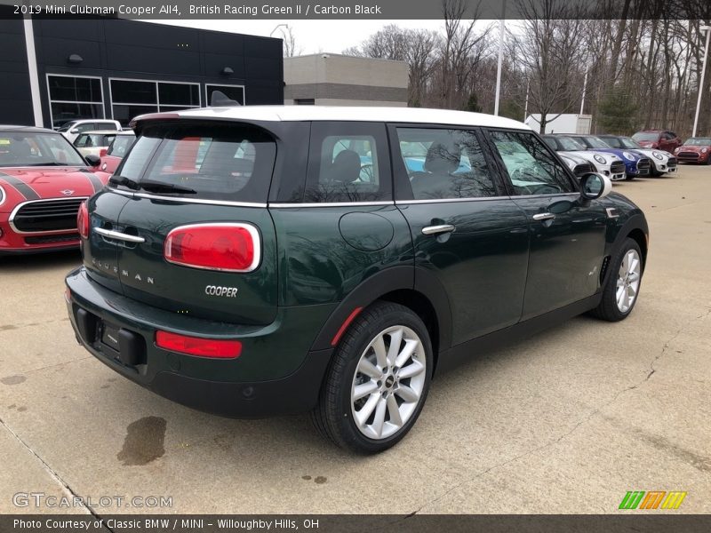 British Racing Green II / Carbon Black 2019 Mini Clubman Cooper All4