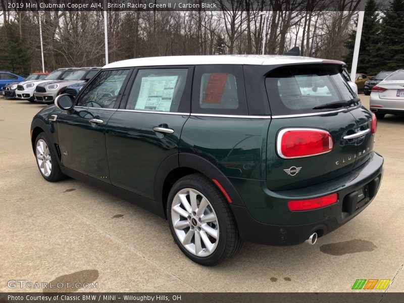 British Racing Green II / Carbon Black 2019 Mini Clubman Cooper All4