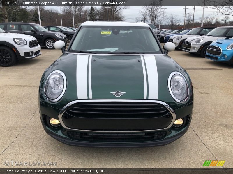British Racing Green II / Carbon Black 2019 Mini Clubman Cooper All4
