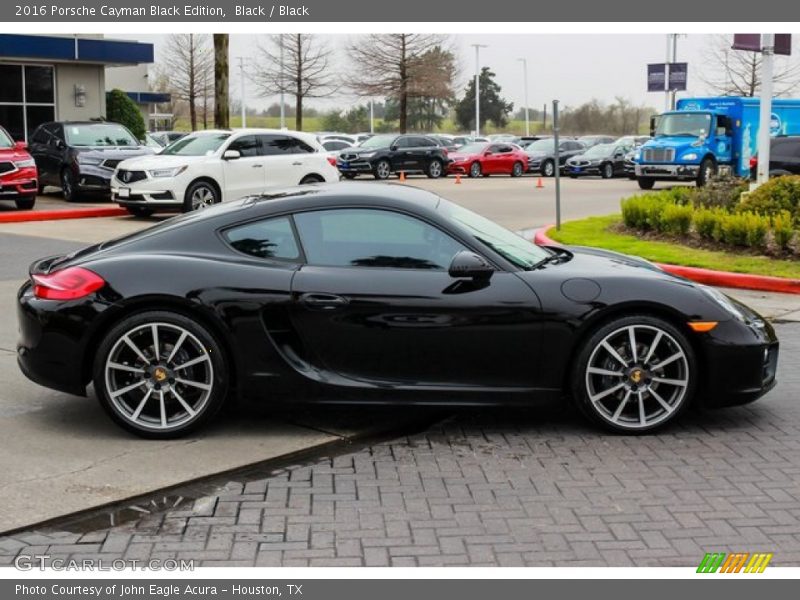  2016 Cayman Black Edition Black