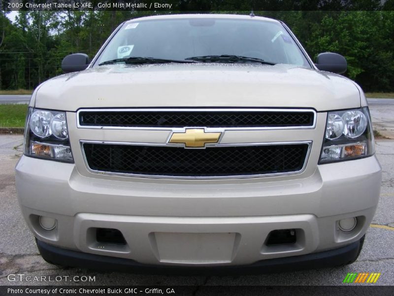 Gold Mist Metallic / Ebony 2009 Chevrolet Tahoe LS XFE