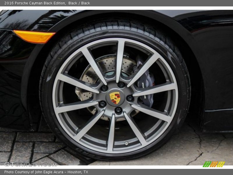  2016 Cayman Black Edition Wheel