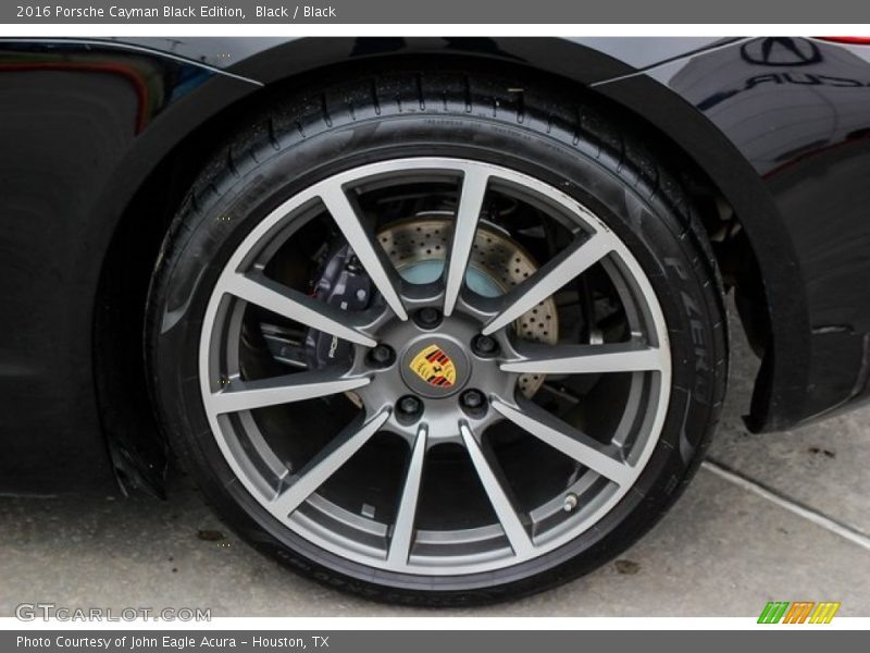  2016 Cayman Black Edition Wheel