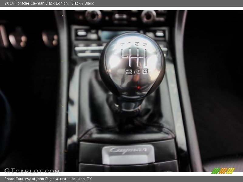  2016 Cayman Black Edition 7 Speed PDK Automatic Shifter