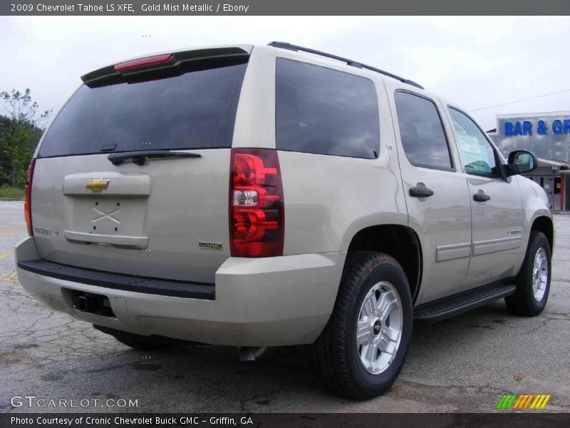 Gold Mist Metallic / Ebony 2009 Chevrolet Tahoe LS XFE