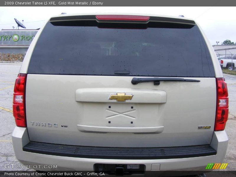 Gold Mist Metallic / Ebony 2009 Chevrolet Tahoe LS XFE