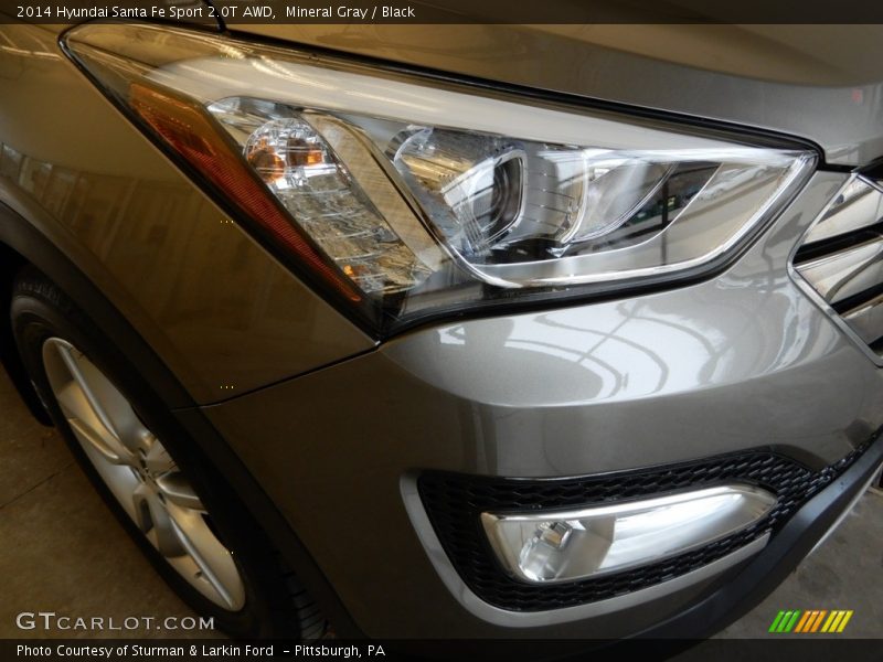 Mineral Gray / Black 2014 Hyundai Santa Fe Sport 2.0T AWD