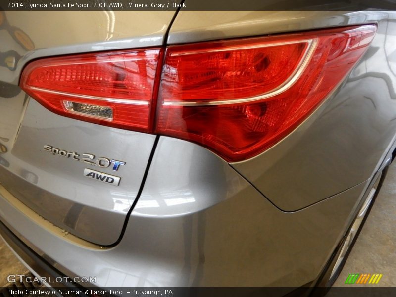 Mineral Gray / Black 2014 Hyundai Santa Fe Sport 2.0T AWD
