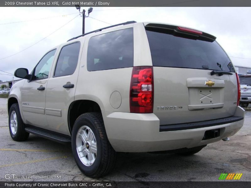 Gold Mist Metallic / Ebony 2009 Chevrolet Tahoe LS XFE