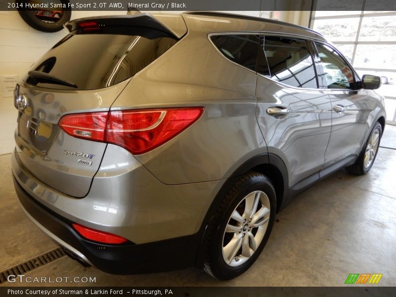 Mineral Gray / Black 2014 Hyundai Santa Fe Sport 2.0T AWD