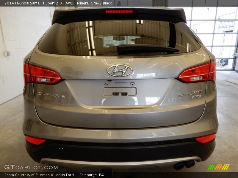 Mineral Gray / Black 2014 Hyundai Santa Fe Sport 2.0T AWD