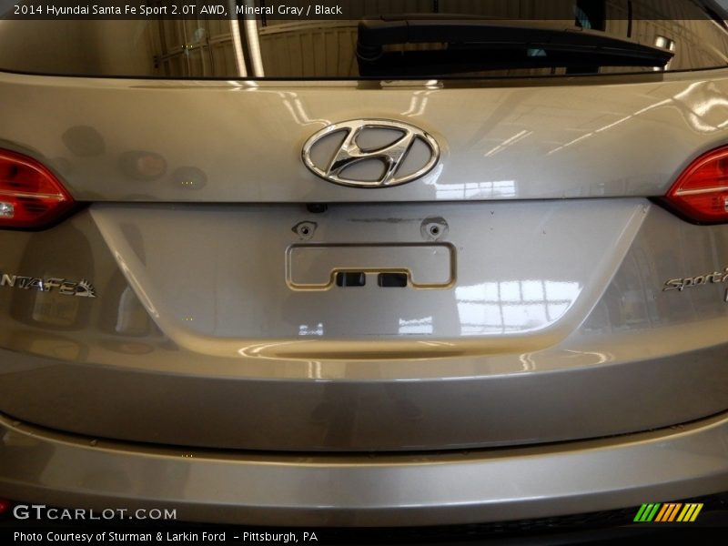 Mineral Gray / Black 2014 Hyundai Santa Fe Sport 2.0T AWD