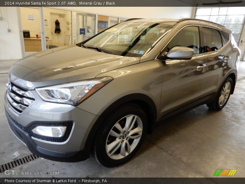 Mineral Gray / Black 2014 Hyundai Santa Fe Sport 2.0T AWD