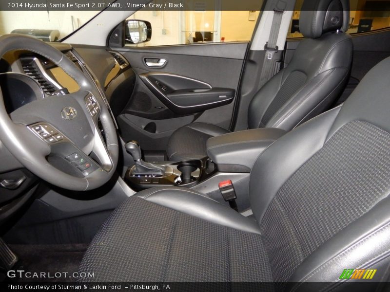 Mineral Gray / Black 2014 Hyundai Santa Fe Sport 2.0T AWD