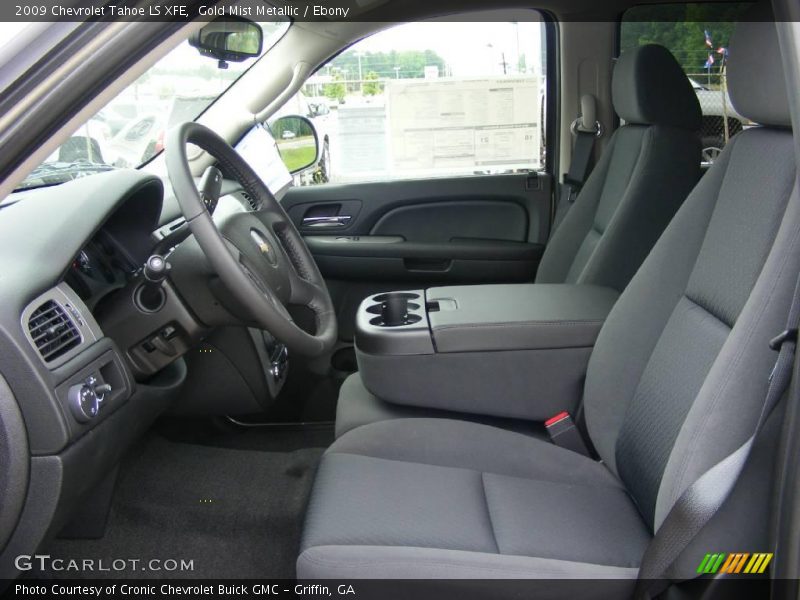 Gold Mist Metallic / Ebony 2009 Chevrolet Tahoe LS XFE