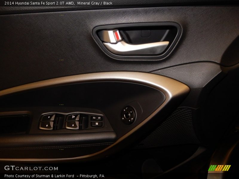 Mineral Gray / Black 2014 Hyundai Santa Fe Sport 2.0T AWD