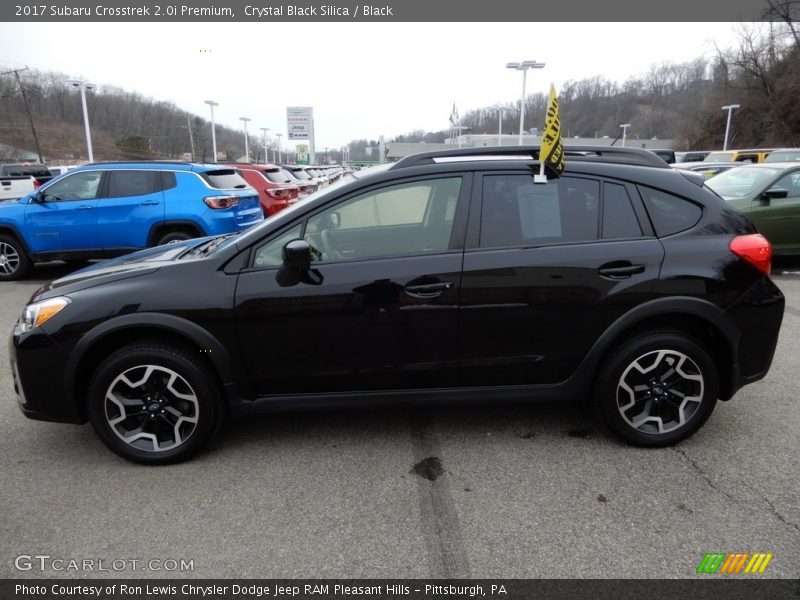 Crystal Black Silica / Black 2017 Subaru Crosstrek 2.0i Premium