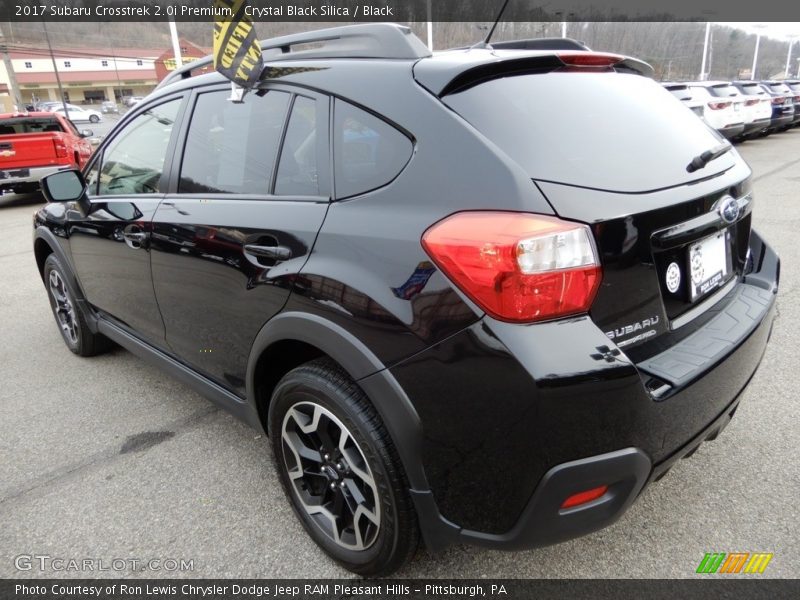 Crystal Black Silica / Black 2017 Subaru Crosstrek 2.0i Premium