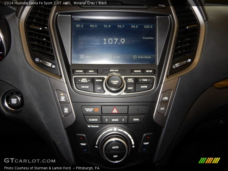 Mineral Gray / Black 2014 Hyundai Santa Fe Sport 2.0T AWD
