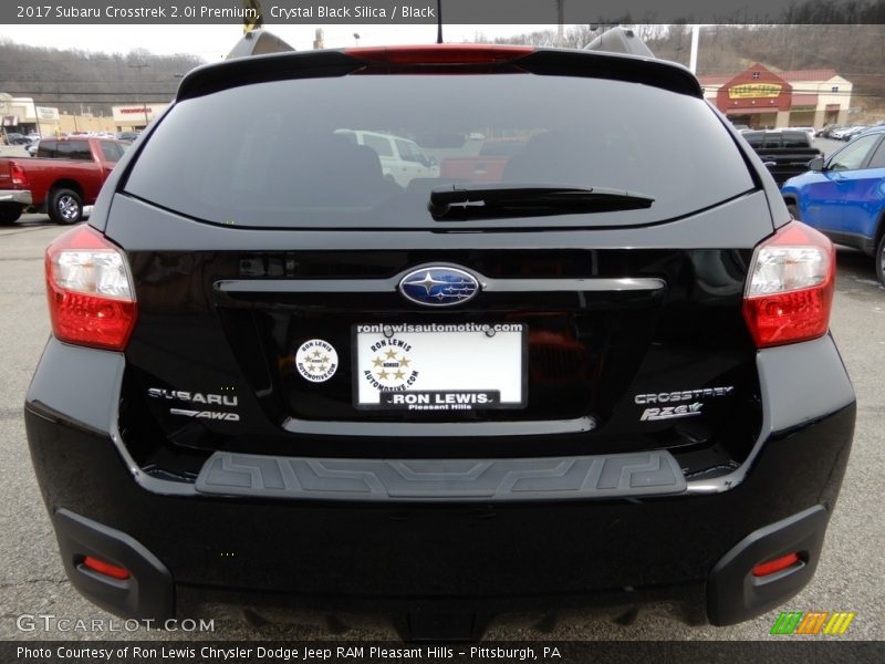 Crystal Black Silica / Black 2017 Subaru Crosstrek 2.0i Premium
