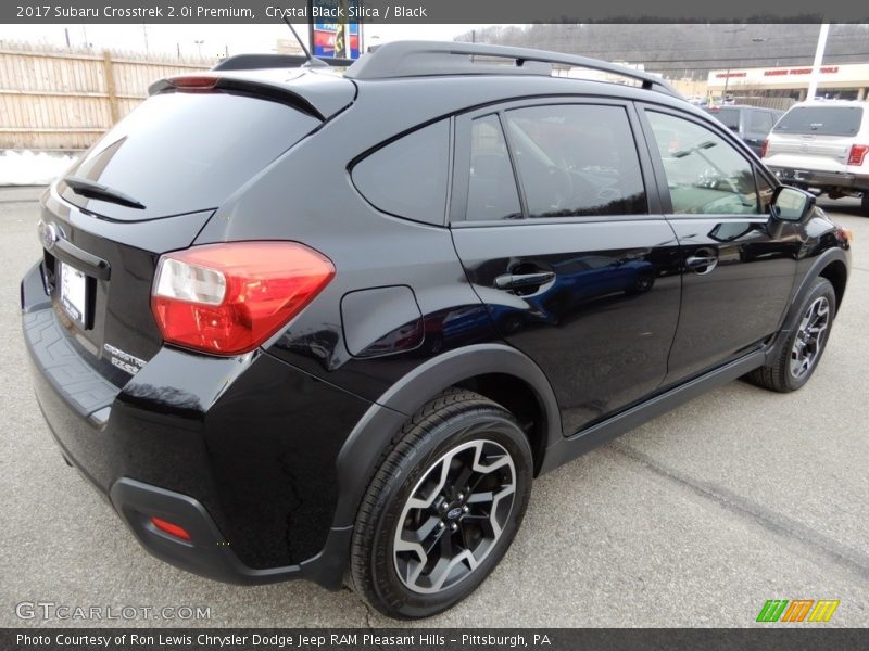 Crystal Black Silica / Black 2017 Subaru Crosstrek 2.0i Premium