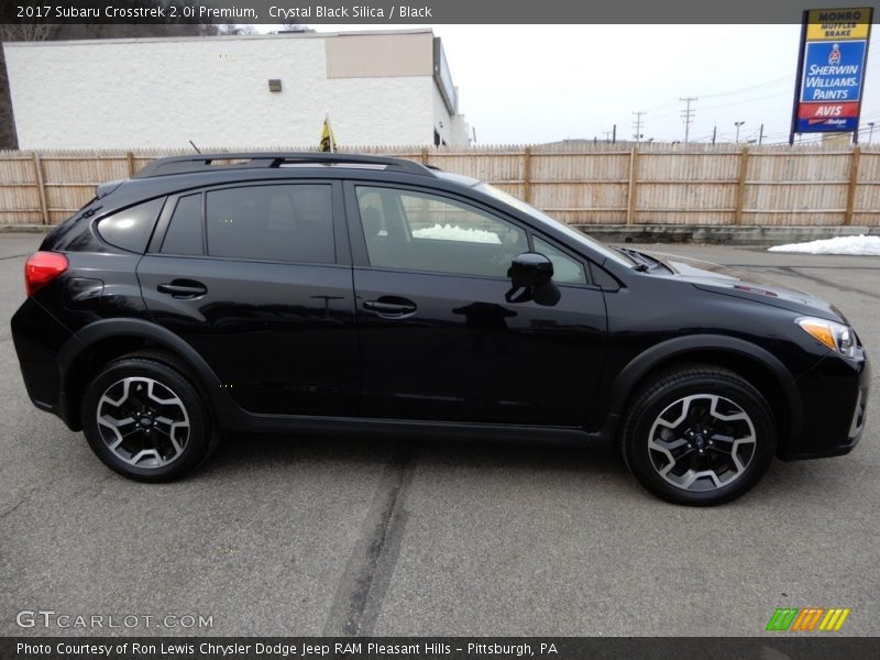 Crystal Black Silica / Black 2017 Subaru Crosstrek 2.0i Premium