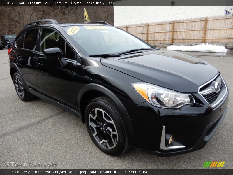 Crystal Black Silica / Black 2017 Subaru Crosstrek 2.0i Premium